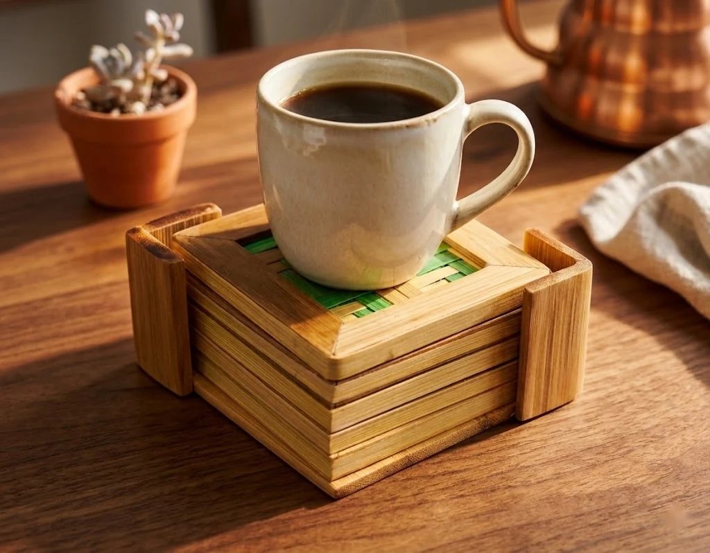 Bamboo Tea Coaster