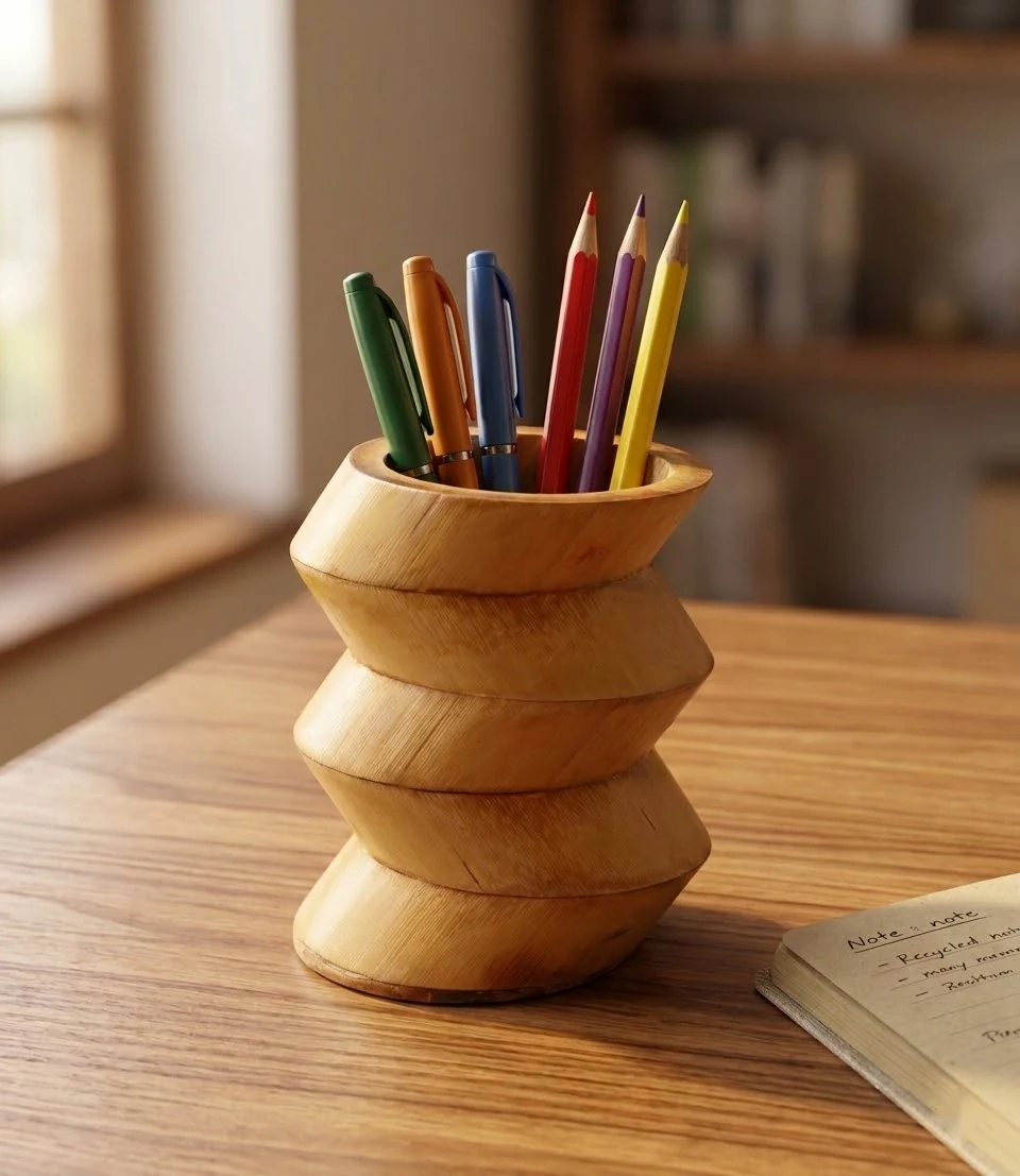 Zig-Zag Pen Stand